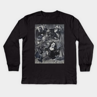 Pull The Strings Kids Long Sleeve T-Shirt